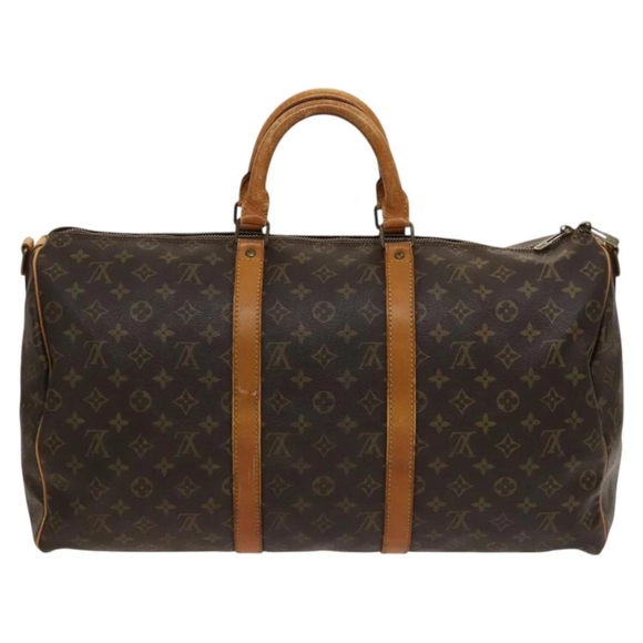 LOUIS VUITTON Monogram Keepall Bandouliere 50 Boston Bag - Picture 3 of 15